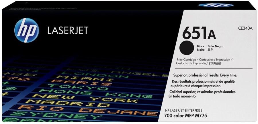 TONER HP CE340A , HP651 čierny, 13500str.