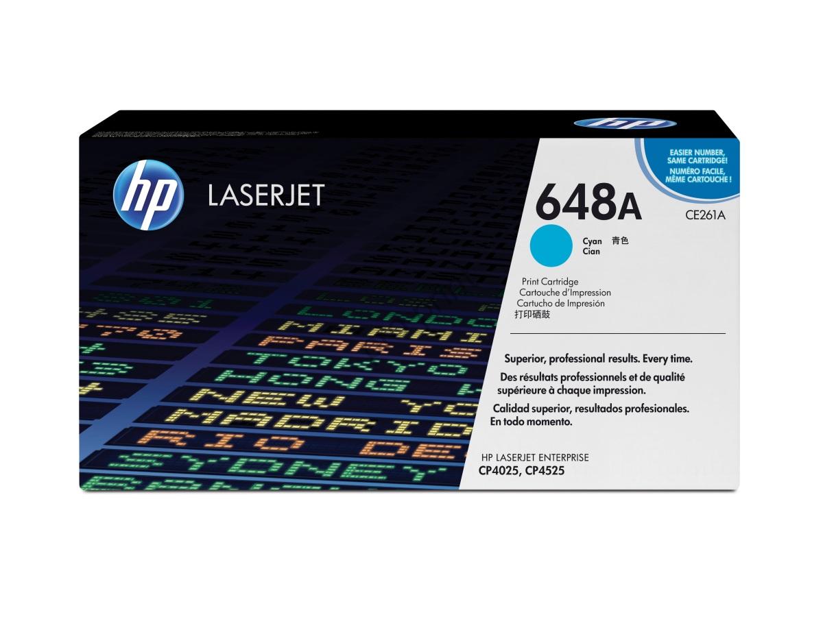 TONER HP CE261A Cyan pre LaserJet CP4525, 11000str.