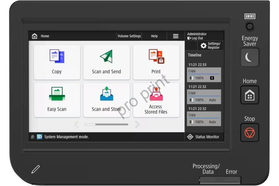 Canon imageFORCE C3026 so 4-mi kazetami