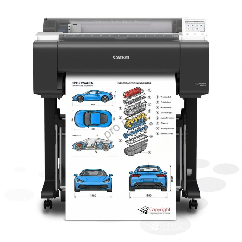 Canon imagePROGRAF TM-510M s podstavcom