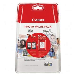 Canon cartridge PG-545 XL/CL-546XL multipack incl.GP-501 10x15cm 50l.