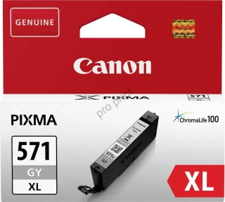 Canon cartridge CLI-571GY XL grey
