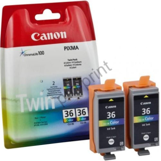 Canon cartridge CLI-36 color double pack