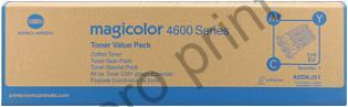 toner MINOLTA Magicolor 4650EN/4650DN/4690MF C/M/Y kit (3x4000 str.)