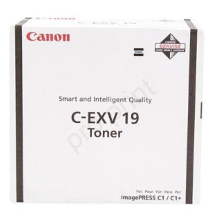 Canon toner ImagePRESS C1 black (C-EXV19)