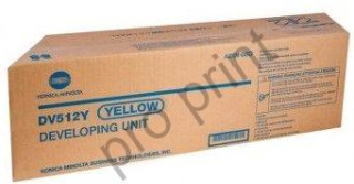 developer MINOLTA DV512Y Bizhub C224e/C284e/C364e/C454e/C554e yellow