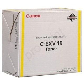 Canon toner ImagePRESS C1 yellow (C-EXV19)