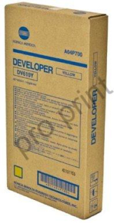 developer MINOLTA DV610Y Bizhub Pro C5500/C6500 yellow