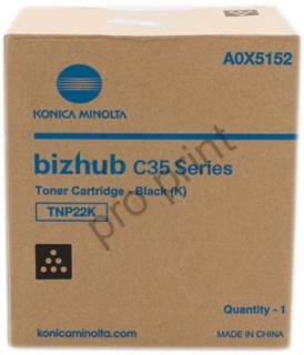 toner MINOLTA TNP22K black Bizhub C35/C35P