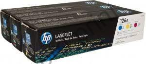 TONER HP CF341A Troj-Pack HP126 (CE311A, CE312A, CE313A)