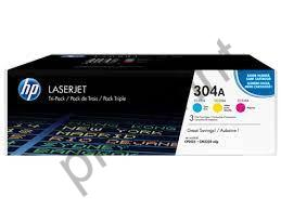 TONER HP CF372AM Troj-Pack HP304A (CC531A+CC532A+CC533A)
