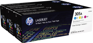 TONER HP CF370AM Troj-Pack  HP305A (CE411A+CE412A+CE413A)