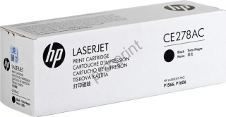 TONER HP CE278A Čierny pre Laser Jet Pro P1566/P1606dn (PK)