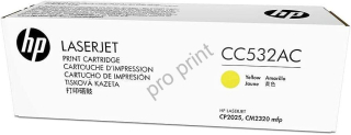TONER HP CC532A Yellow Print Cartridge pre CLJ2025, CM2320 (PK)