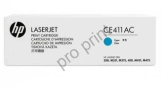 TONER CE411A HP305A toner azúrový, 2600str. (PK)