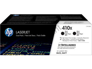 TONER HP CF410XD Dualpack HP410X čierny, 2x6500str.
