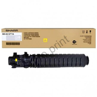 toner SHARP MX-62GTYA Yellow