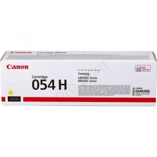 Canon cartridge 054H yellow