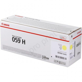Canon cartridge 059H yellow