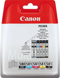 Canon cartridge PGI-580PGBk/CLI-581BK/C/M/Y multipack