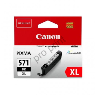 Canon cartridge CLI-571Bk XL black