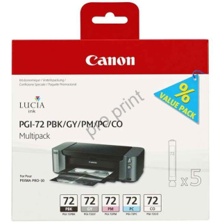 Canon cartridge PGI-72PBK/GY/PM/PC/CO multipack