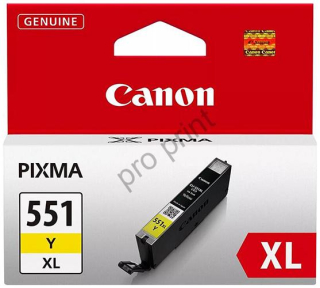 Canon cartridge CLI-551Y XL yellow